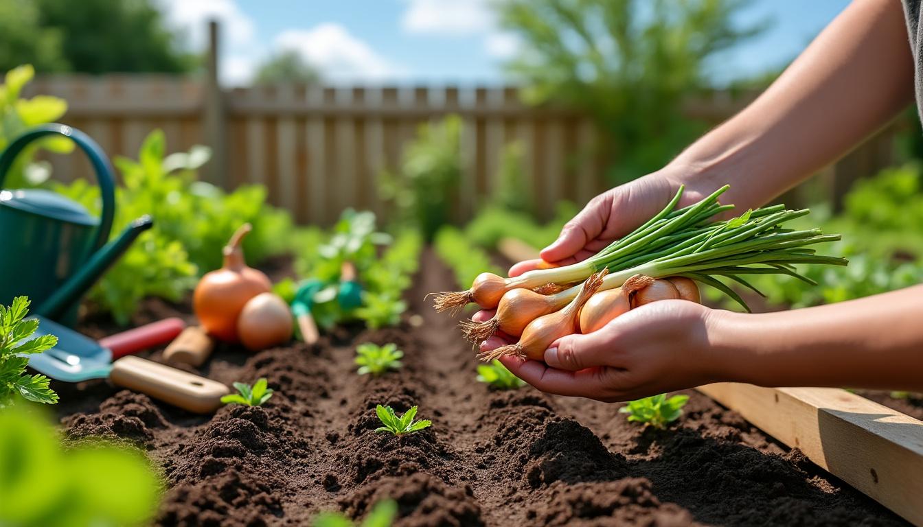 découvrez comment planter échalotes et oignons facilement grâce à notre guide pratique. conseils, astuces et étapes clés pour réussir la culture de ces légumes au potager et obtenir une récolte abondante.