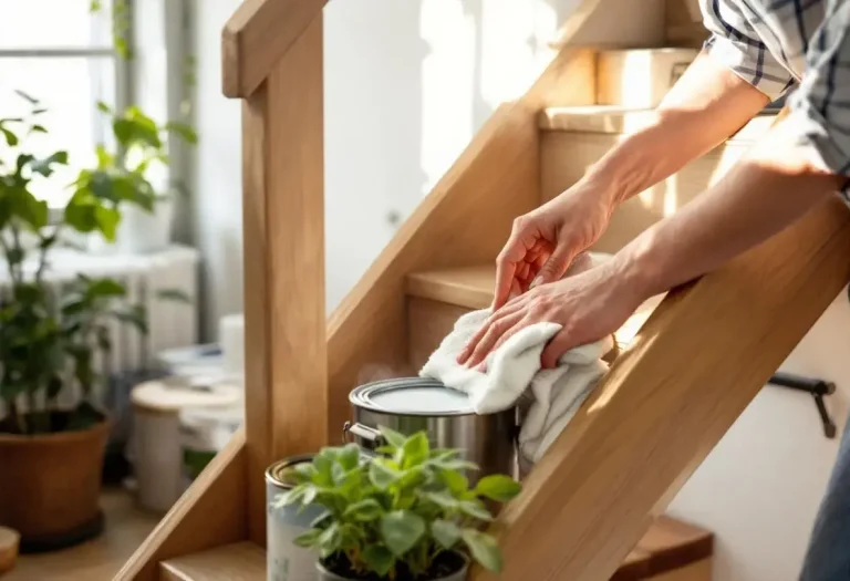 comment nettoyer escalier en bois