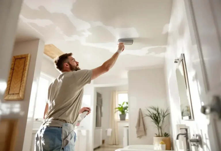 quelle peinture pour plafond salle de bain humide