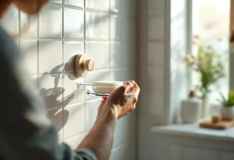 comment faire tenir une ventouse salle de bain