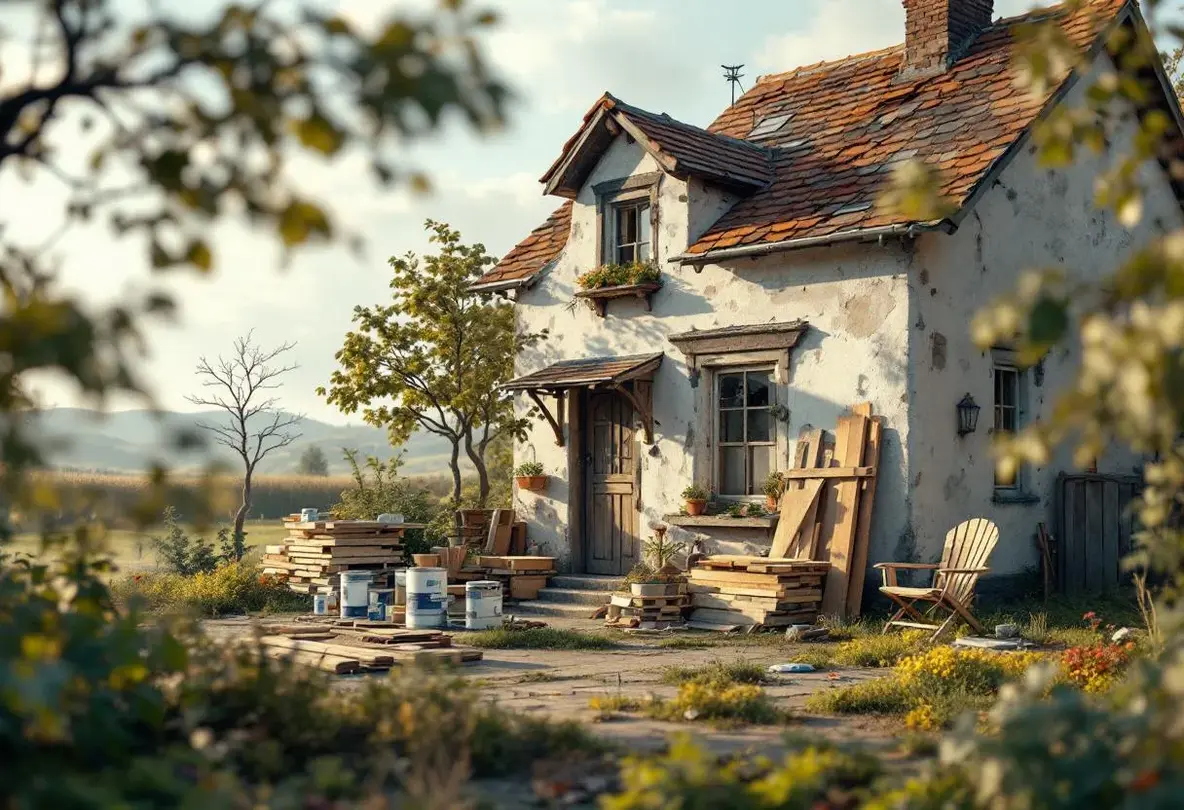 maison abandonnée à donner