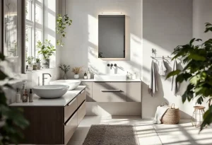 Trouver la hauteur idéale pour votre meuble salle de bain facilement