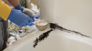 Moisissure incrustée joint silicone : astuce rapide