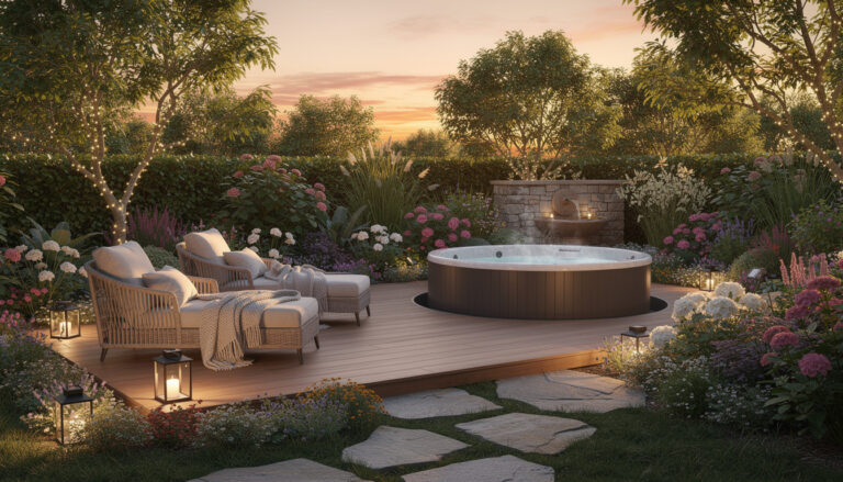 découvrez comment aménager un coin spa extérieur pour transformer votre jardin en un espace de détente et de bien-être, et profitez pleinement de moments relaxants en plein air.