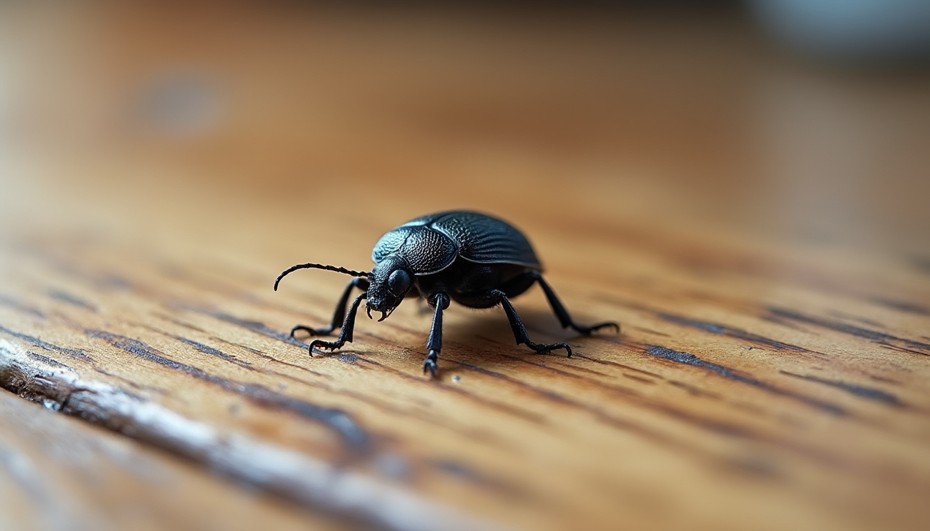 découvrez comment identifier un scarabée noir dans votre maison et les méthodes efficaces pour vous en débarrasser rapidement et durablement.