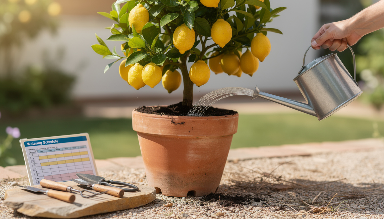 découvrez comment arroser efficacement un citronnier en pot pour assurer sa croissance optimale et obtenir des fruits savoureux tout au long de l'année.